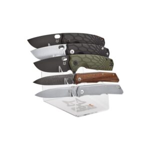 Késtartó 5 késhez, ÜRES (kés nélkül, a kép illusztráció)