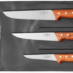 Dick háromrészes késkészlet fa markolattal