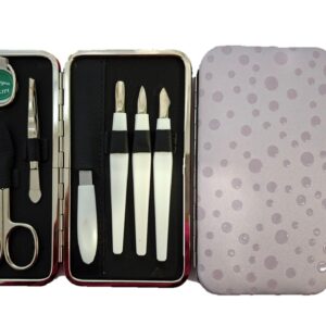 RADKA 7 részes manikûrkészlet (pink) solingeni ollóval